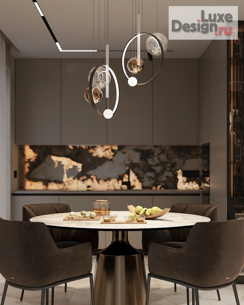 Дизайн интерьера двухкомнатной квартиры "Квартира ЖК Любимый в г.Алупка" (фото 4)