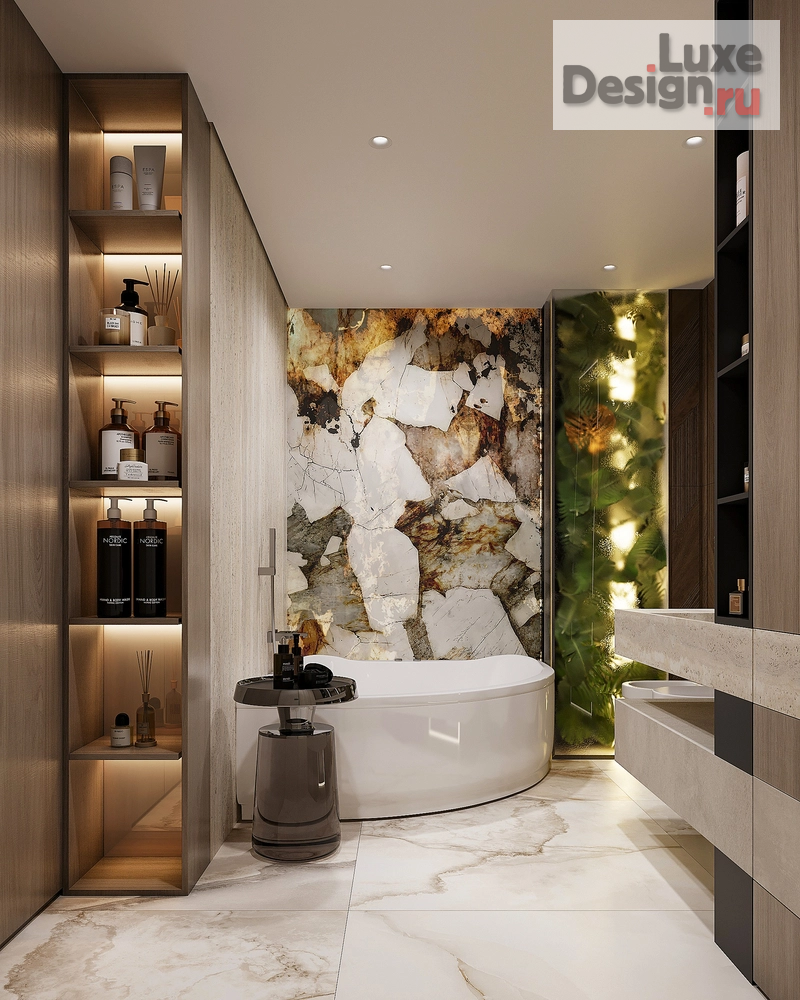 Дизайн интерьера двухкомнатной квартиры "Квартира ЖК Любимый в г.Алупка" (фото 3)