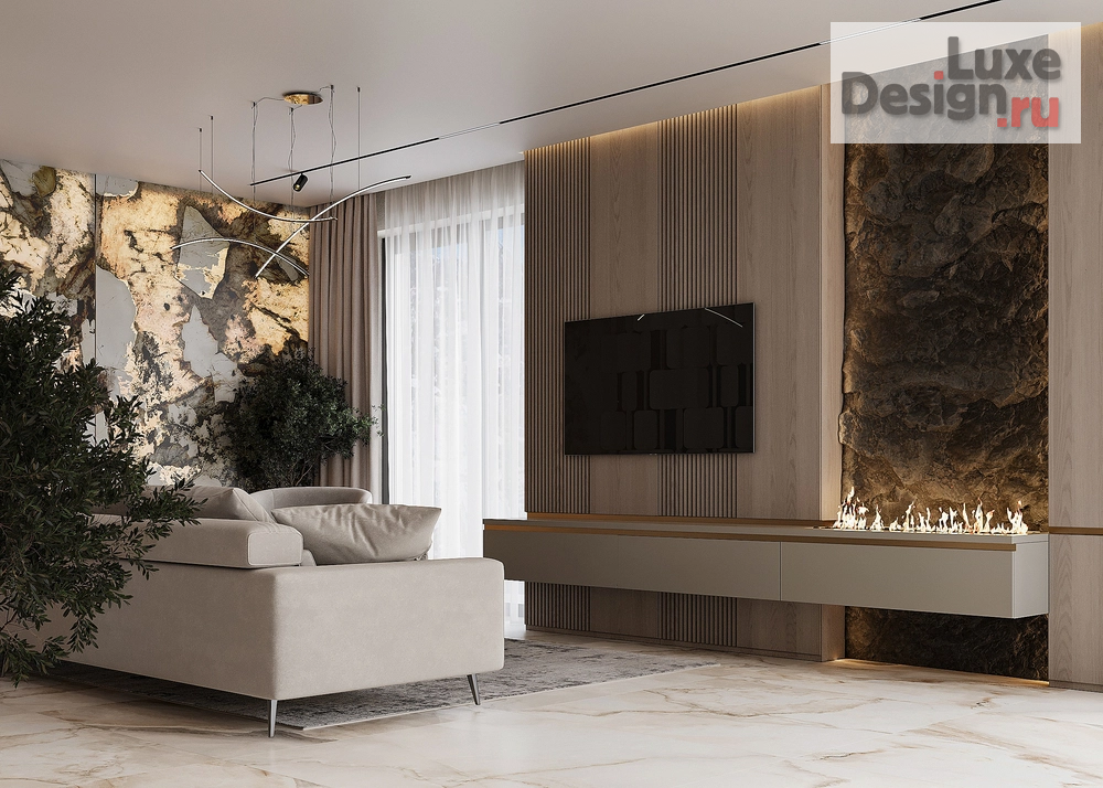 Дизайн интерьера двухкомнатной квартиры "Квартира ЖК Любимый в г.Алупка" (фото 9)