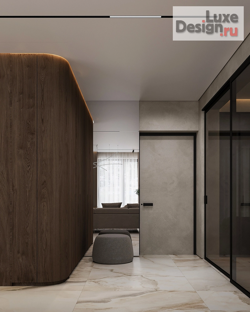 Дизайн интерьера двухкомнатной квартиры "Квартира ЖК Любимый в г.Алупка" (фото 10)