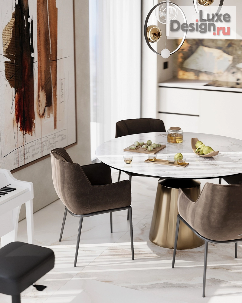 Дизайн интерьера двухкомнатной квартиры "Квартира ЖК Любимый в г.Алупка" (фото 15)