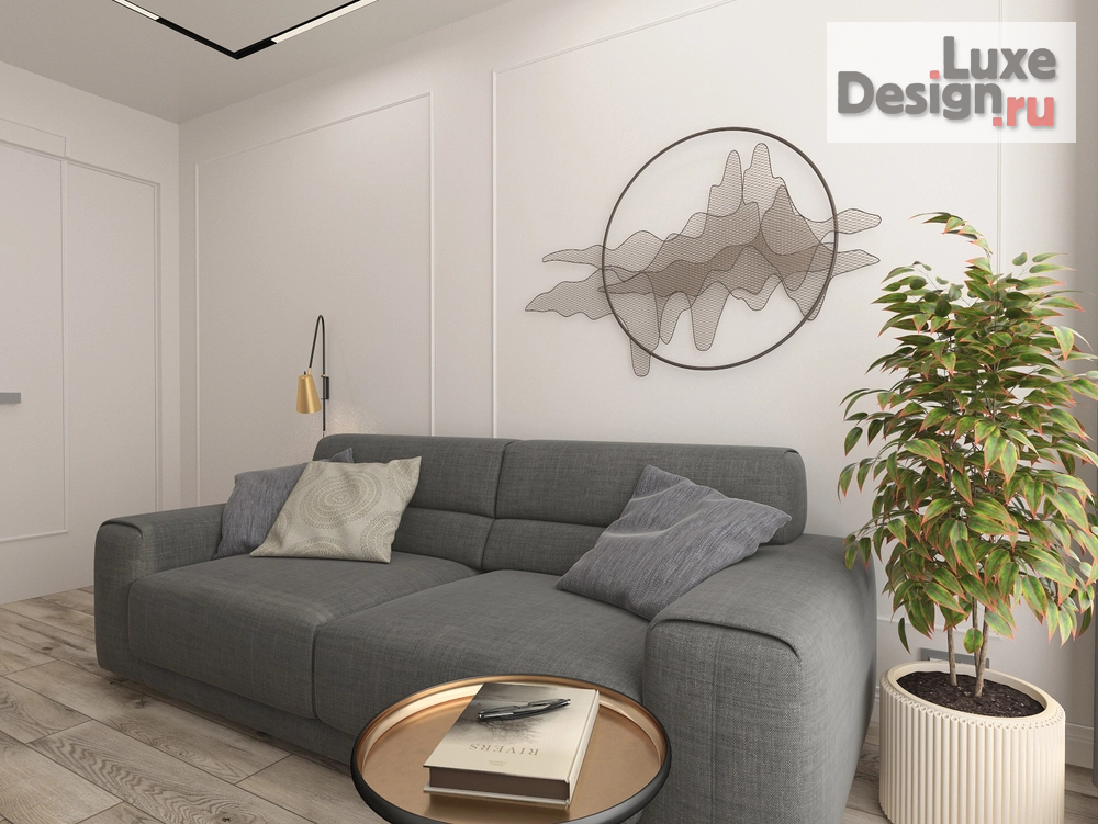 Дизайн интерьера четырехкомнатной квартиры "Стильная и современная квартира. Тут комфортно жить и гордо принимать гостей. Пространство,  закрывающая все потребности своих хозяев." (фото 14)