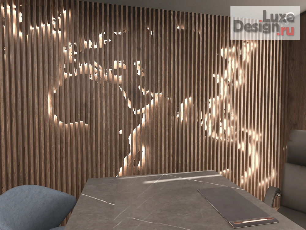 Дизайн интерьера офиса "Адвакатская контора" (фото 4)