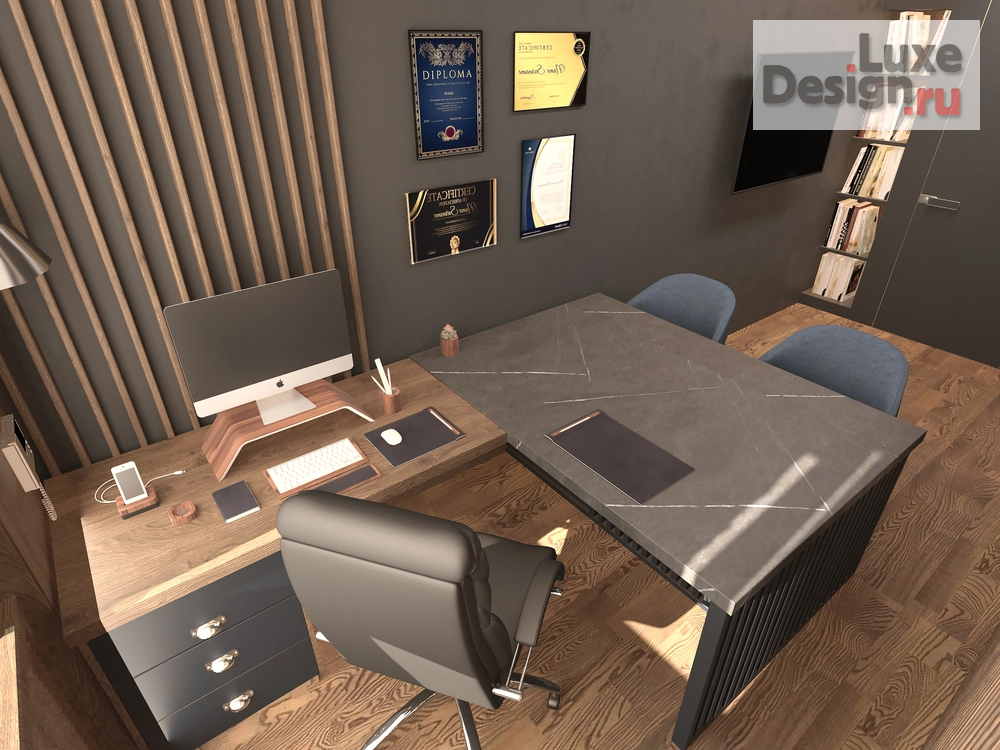 Дизайн интерьера офиса "Адвакатская контора" (фото 5)