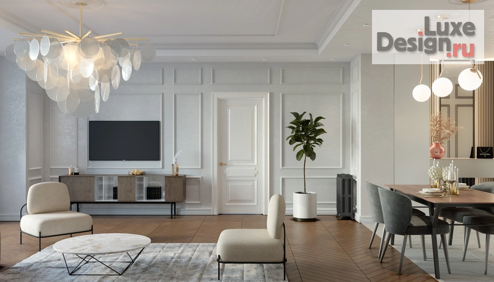 Дизайн интерьера квартиры "СКАЗОЧНЫЙ ШАРМ" (фото 2)