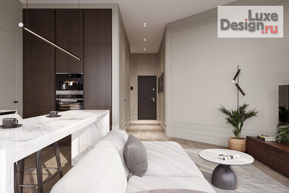 Дизайн интерьера квартиры "МИНИМАЛИЗМ С ХАРАКТЕРОМ" (фото 3)