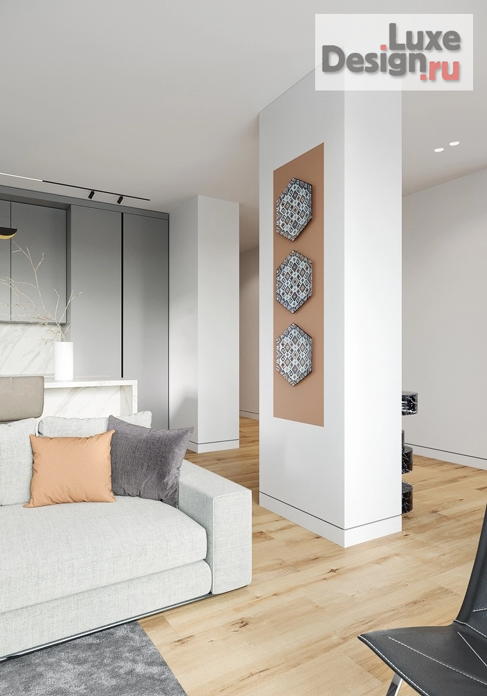 Дизайн интерьера пентхауса "ПЕНТХАУС ГОРОДСКОЙ ОАЗИС" (фото 5)