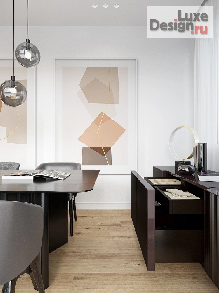 Дизайн интерьера пентхауса "ПЕНТХАУС ГОРОДСКОЙ ОАЗИС" (фото 6)