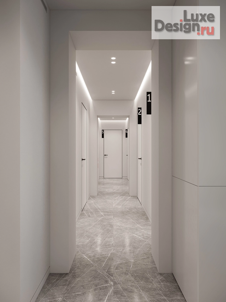 Дизайн интерьера лечебного учреждения "КЛИНИКА" (фото 8)