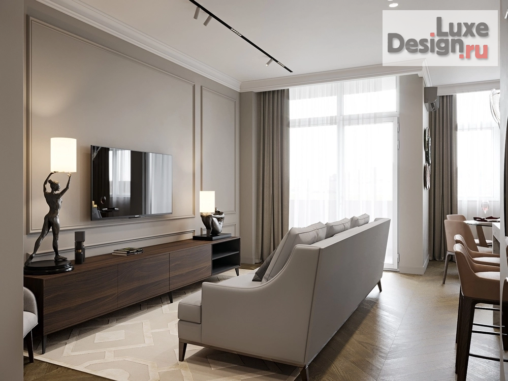 Дизайн интерьера квартиры "ГРАНД АПАРТАМЕНТЫ" (фото 3)