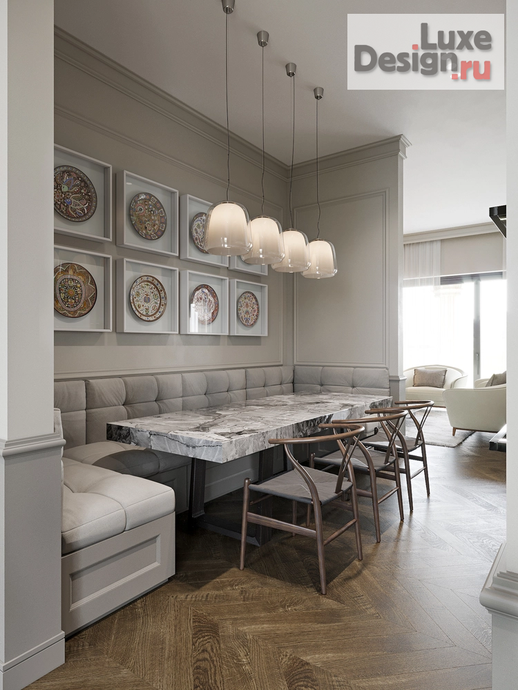 Дизайн интерьера квартиры "ФЬЮЖН В ДЕТАЛЯХ" (фото 2)