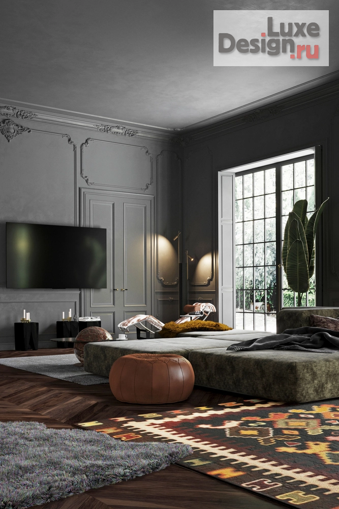 Дизайн интерьера частного дома "ИНДУСТРИАЛЬНАЯ ЭКЛЕКТИКА" (фото 2)