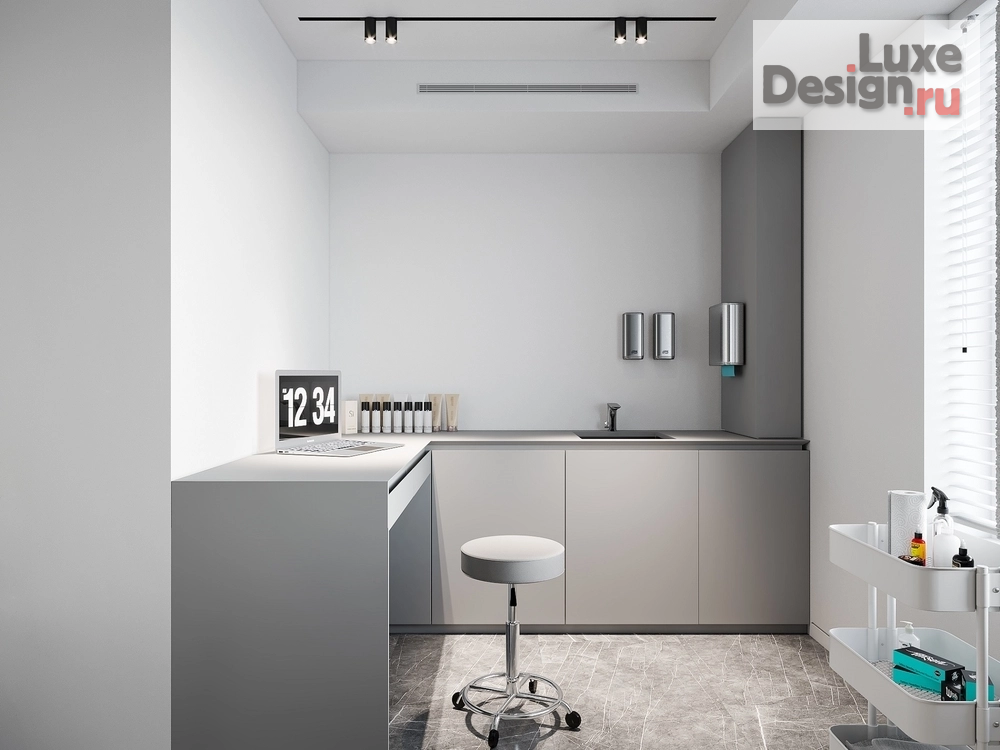 Дизайн интерьера лечебного учреждения "КЛИНИКА" (фото 16)