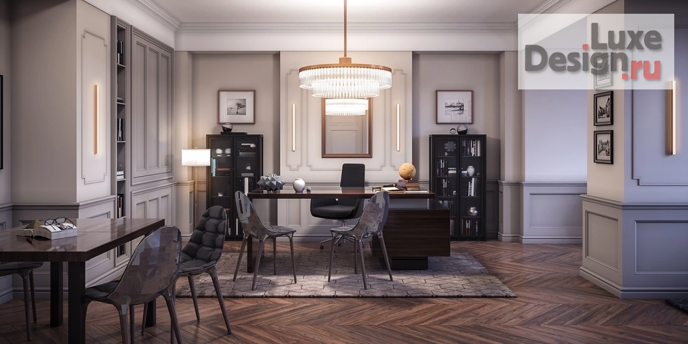 Дизайн интерьера кабинета руководителя "СИМФОНИЯ АР-ДЕКО" (фото 4)