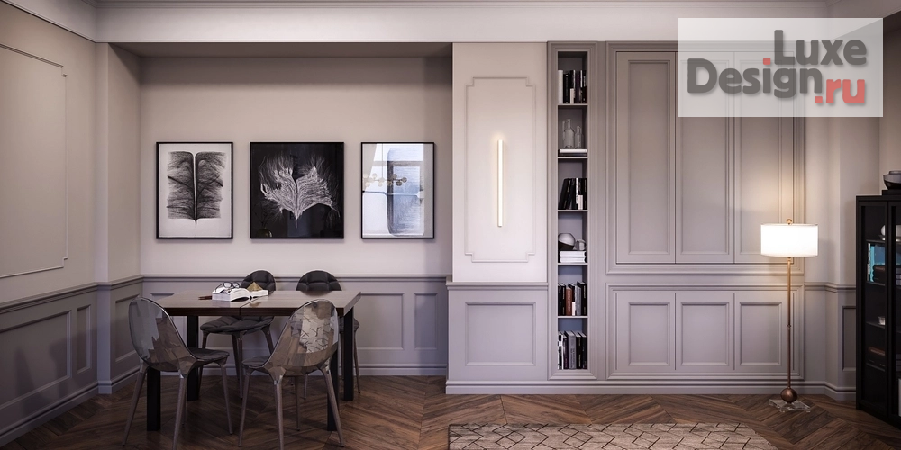 Дизайн интерьера кабинета руководителя "СИМФОНИЯ АР-ДЕКО" (фото 5)