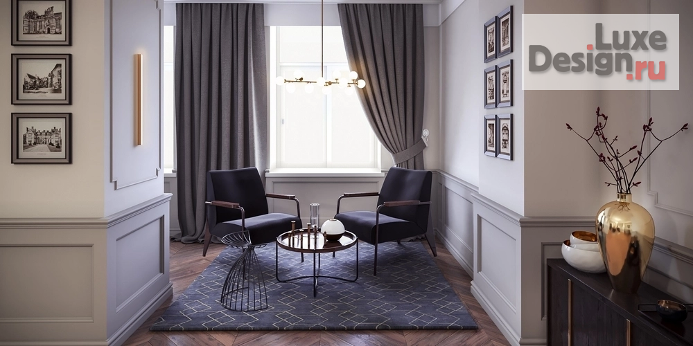 Дизайн интерьера кабинета руководителя "СИМФОНИЯ АР-ДЕКО" (фото 7)