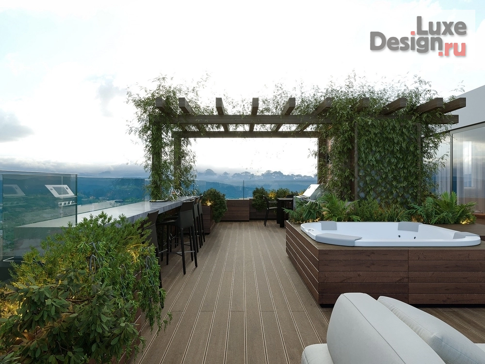 Дизайн интерьера пентхауса "ПЕНТХАУС ГОРОДСКОЙ ОАЗИС" (фото 36)