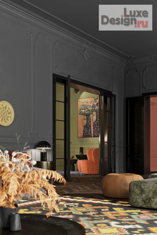 Дизайн интерьера частного дома "ИНДУСТРИАЛЬНАЯ ЭКЛЕКТИКА" (фото 9)