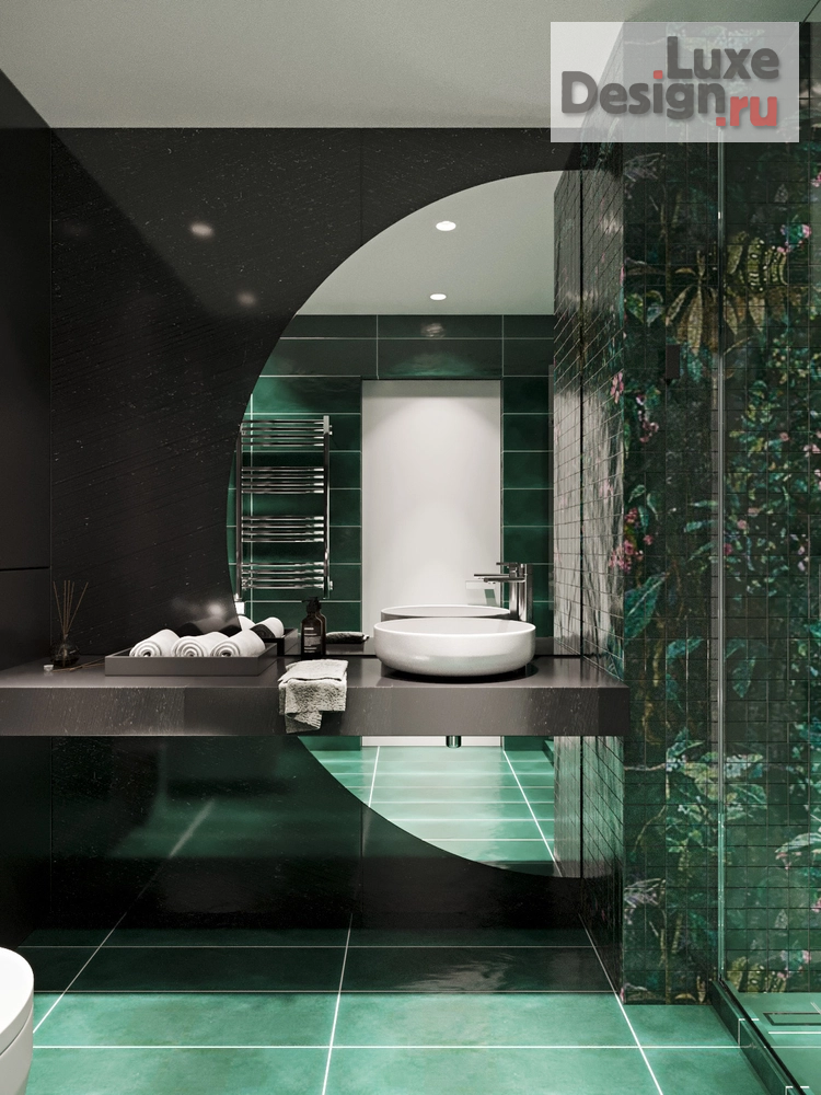 Дизайн интерьера квартиры "ЭЛЕГАНТНЫЕ КОНТРАСТЫ" (фото 10)