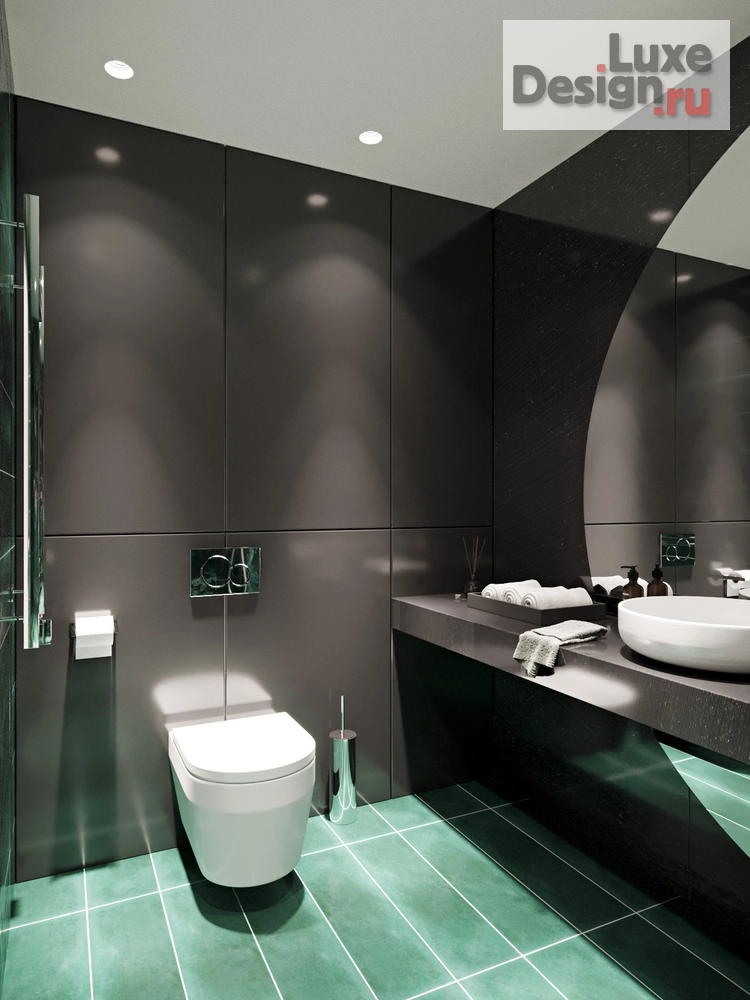 Дизайн интерьера квартиры "ЭЛЕГАНТНЫЕ КОНТРАСТЫ" (фото 12)