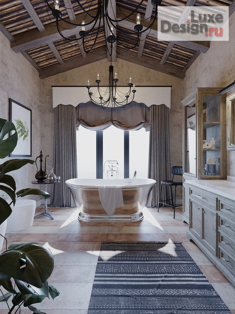 Дизайн интерьера загородного дома "ИНТРИГУЮЩИЕ ТЕКСТУРЫ" (фото 3)