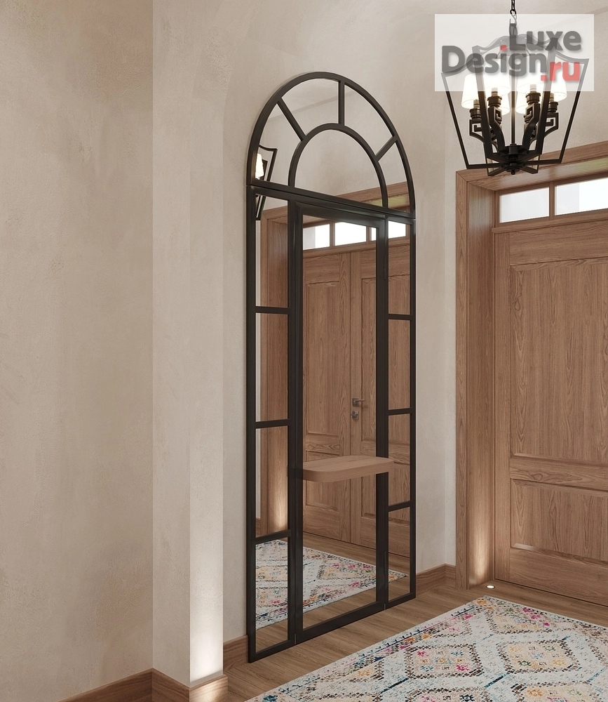 Дизайн интерьера частного дома "ХУДОЖЕСТВЕННЫЕ ЛИНИИ" (фото 13)