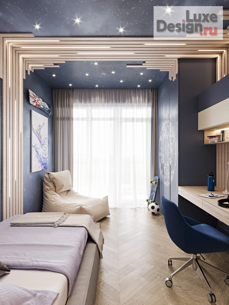 Дизайн интерьера квартиры "ЭЛЕГАНТНЫЕ КОНТРАСТЫ" (фото 16)