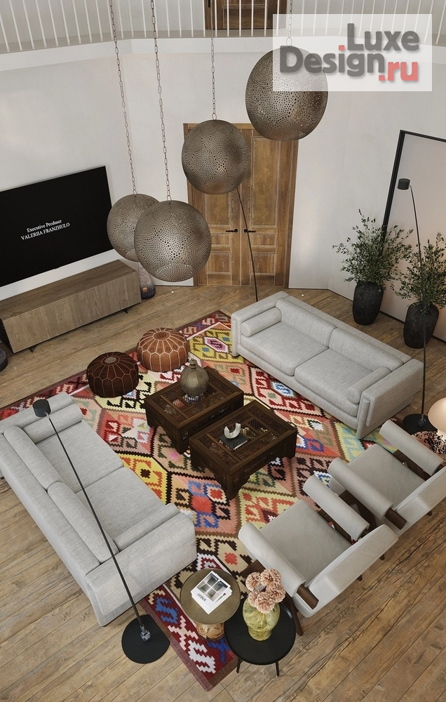 Дизайн интерьера частного дома "ДОМ ИСКУССТВ" (фото 17)