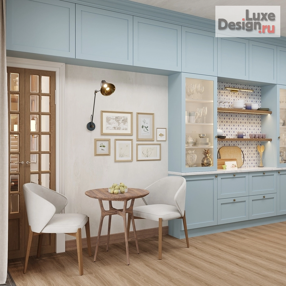 Дизайн интерьера частного дома "ХУДОЖЕСТВЕННЫЕ ЛИНИИ" (фото 18)