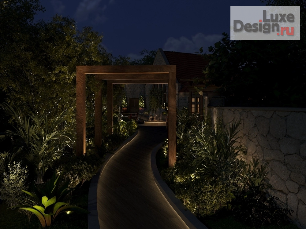 Дизайн интерьера ресторана "ТЕРРАСА РЕСТОРАНА ХАРАКС" (фото 3)