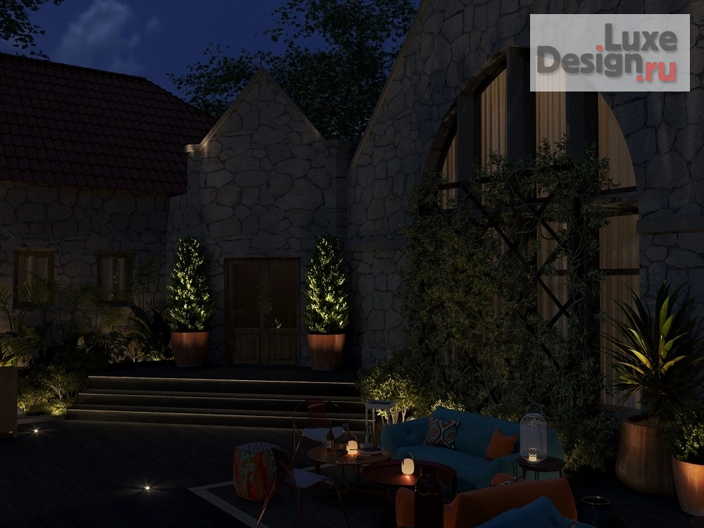 Дизайн интерьера ресторана "ТЕРРАСА РЕСТОРАНА ХАРАКС" (фото 5)