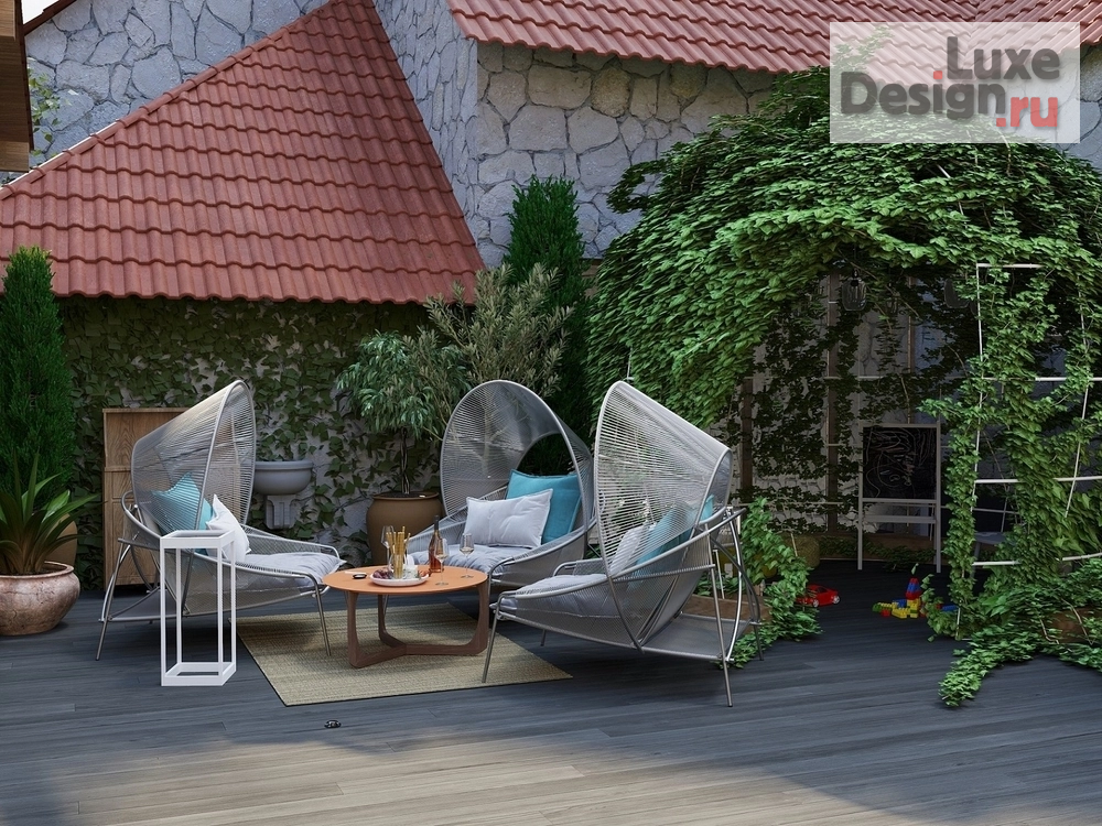 Дизайн интерьера ресторана "ТЕРРАСА РЕСТОРАНА ХАРАКС" (фото 14)