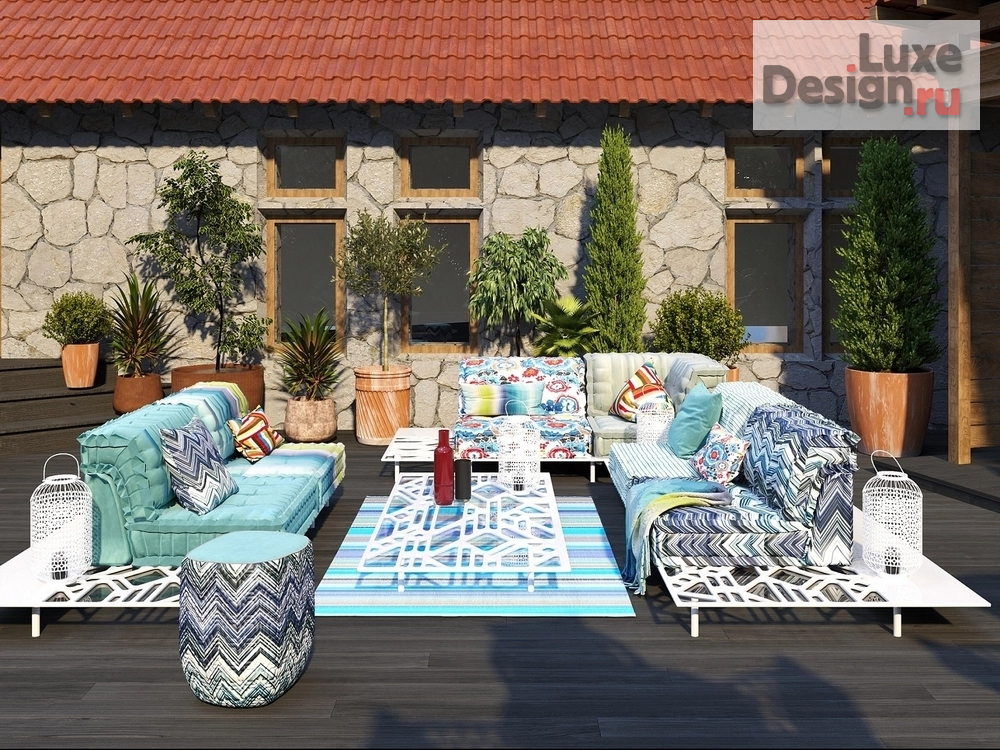 Дизайн интерьера ресторана "ТЕРРАСА РЕСТОРАНА ХАРАКС" (фото 16)