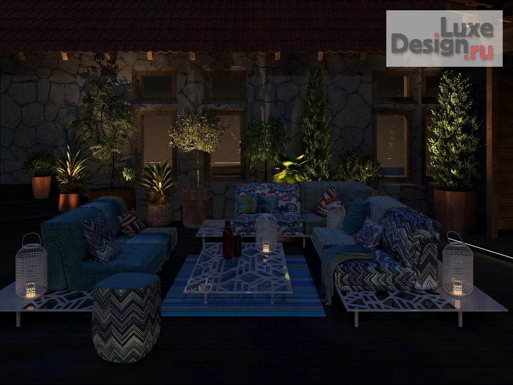 Дизайн интерьера ресторана "ТЕРРАСА РЕСТОРАНА ХАРАКС" (фото 17)