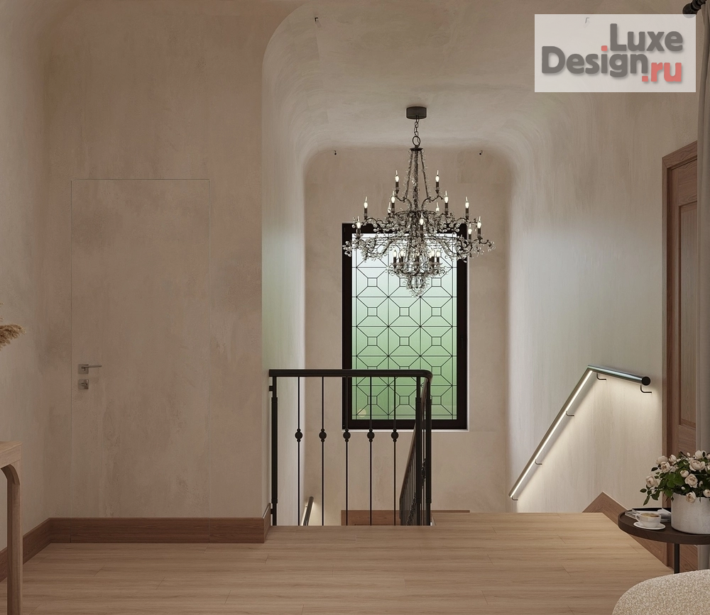 Дизайн интерьера частного дома "ХУДОЖЕСТВЕННЫЕ ЛИНИИ" (фото 36)