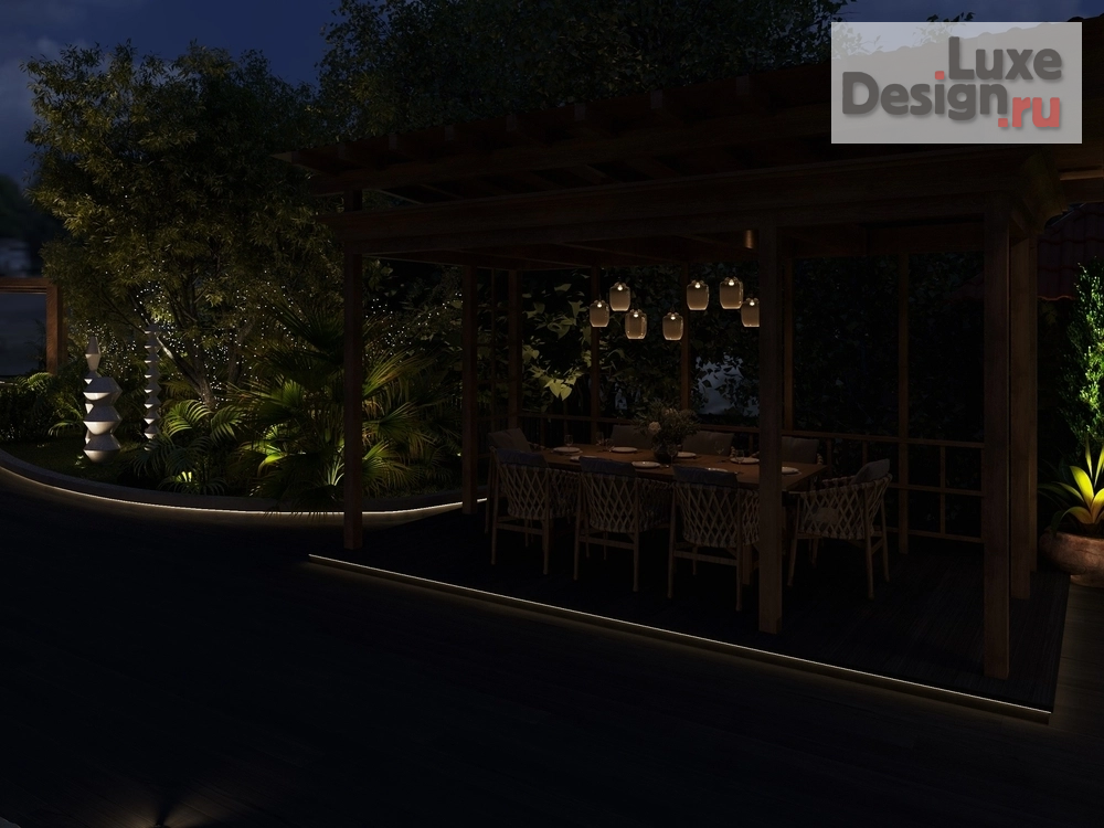 Дизайн интерьера ресторана "ТЕРРАСА РЕСТОРАНА ХАРАКС" (фото 27)