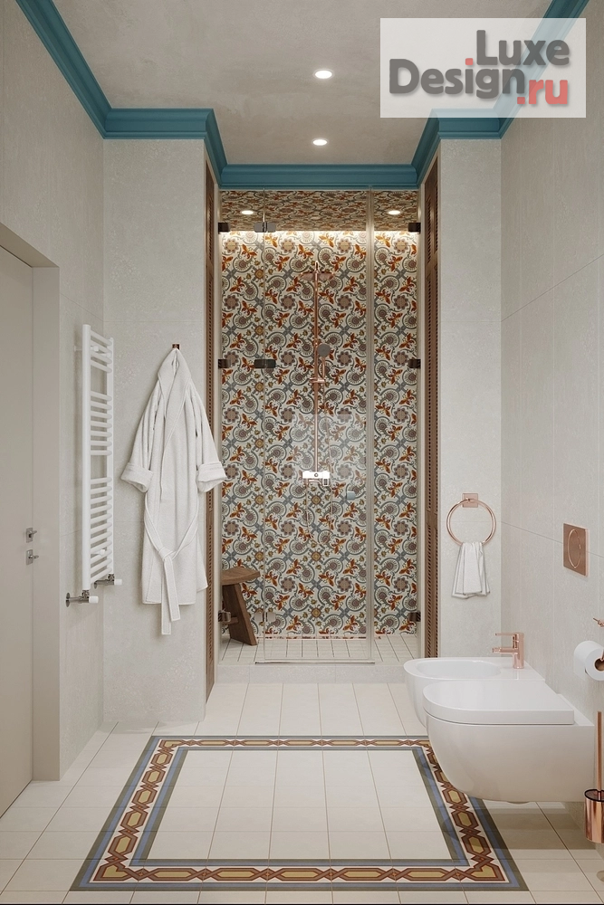 Дизайн интерьера частного дома "ХУДОЖЕСТВЕННЫЕ ЛИНИИ" (фото 46)