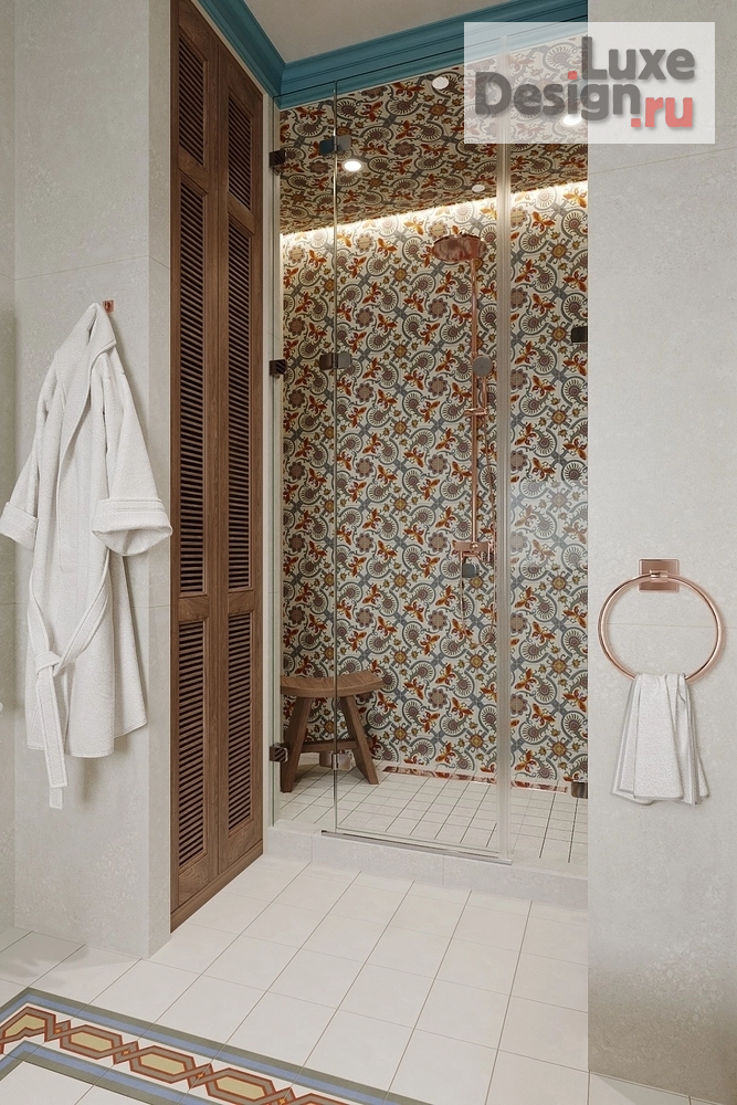 Дизайн интерьера частного дома "ХУДОЖЕСТВЕННЫЕ ЛИНИИ" (фото 47)