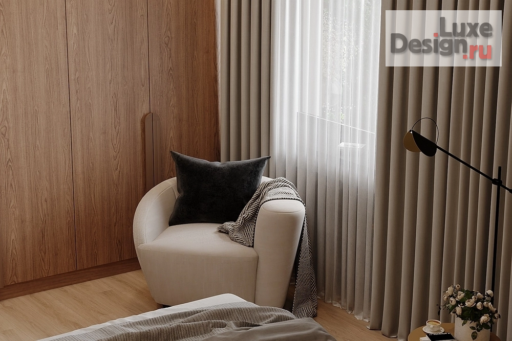 Дизайн интерьера частного дома "ХУДОЖЕСТВЕННЫЕ ЛИНИИ" (фото 64)