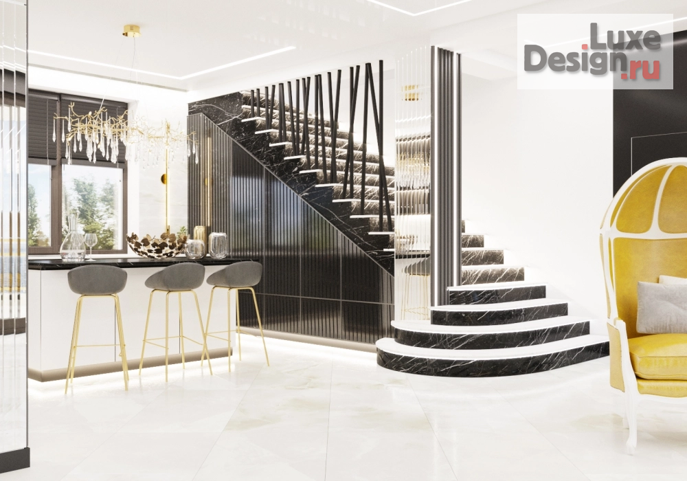 Дизайн интерьера частного дома "АПАРТАМЕНТЫ В П. МАЛЫЙ МАЯК" (фото 23)