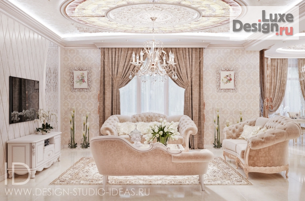 Дизайн интерьера частного дома "ДОМ В КЛАССИЧЕСКОМ СТИЛЕ В БЕЛОГОРСКЕ" (фото 10)