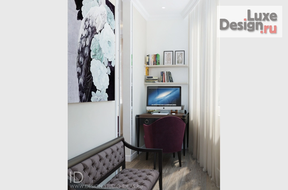 Дизайн интерьера квартиры "КВАРТИРА В ЖК ТАВРИЧЕСКИЙ" (фото 6)