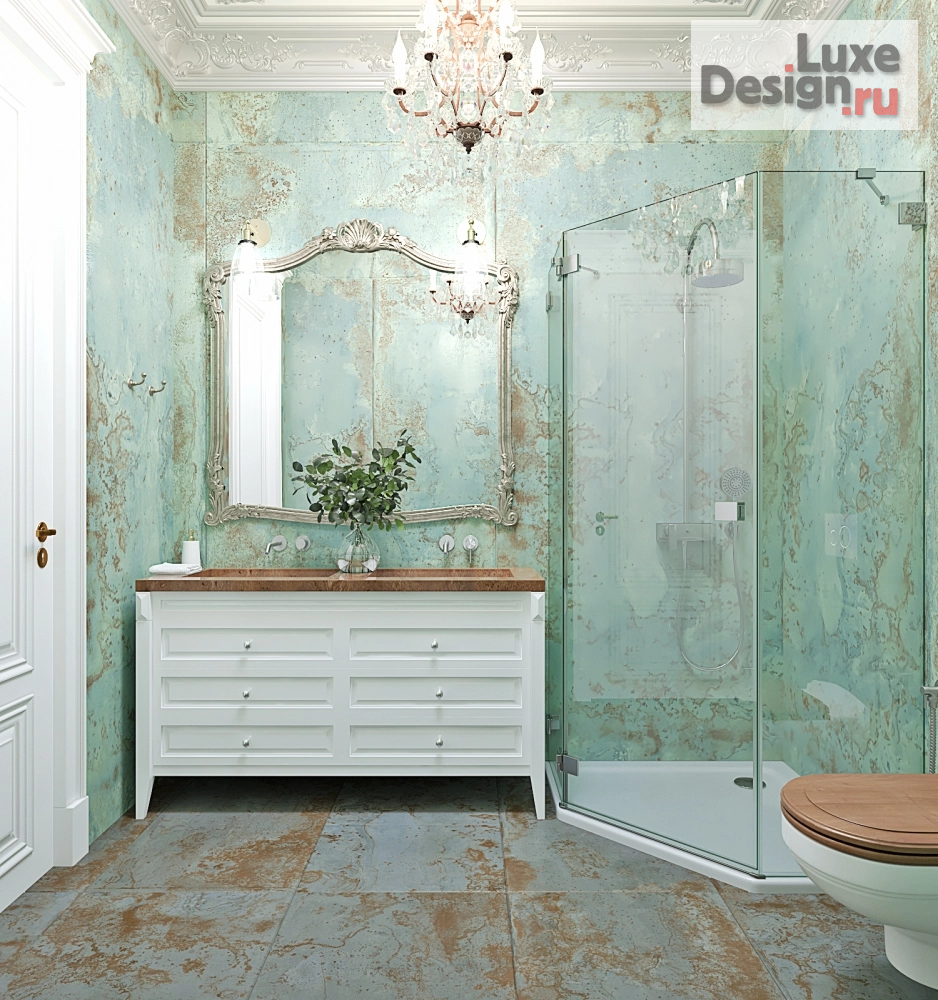 Дизайн интерьера частного дома "ДОМ В ПОСЕЛКЕ ТРУВИЛЬ В ПОДМОСКОВЬЕ" (фото 46)