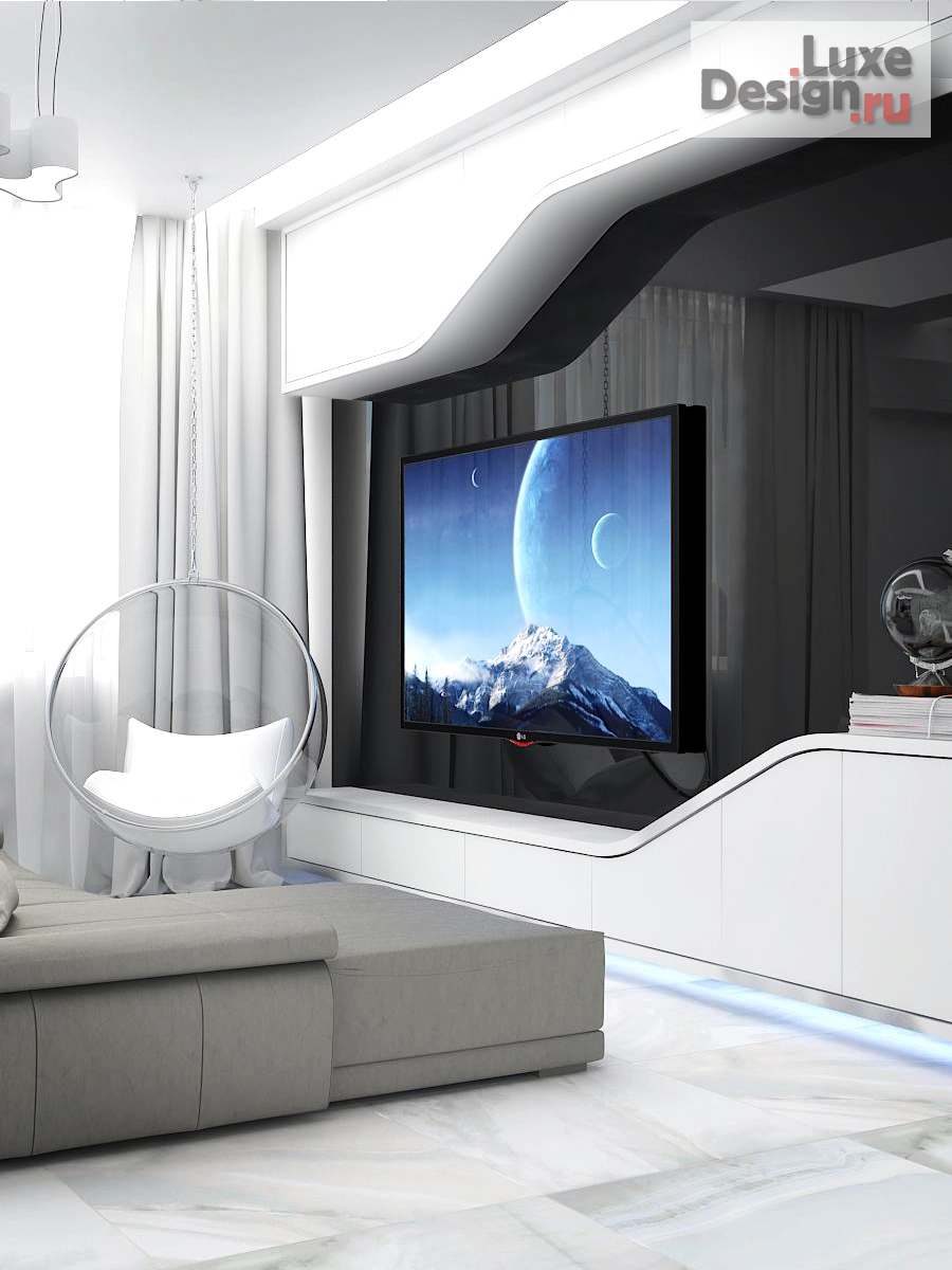 Дизайн интерьера квартиры "Студия Симферополь" (фото 4)