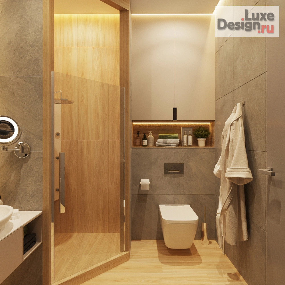 Дизайн интерьера пентхауса "Пентхаус в ЖК Дирижабль |  г.Москва" (фото 24)