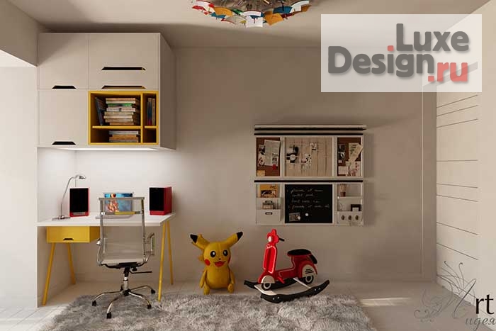Дизайн интерьера детской "Детская комната для мальчика" (фото 4)