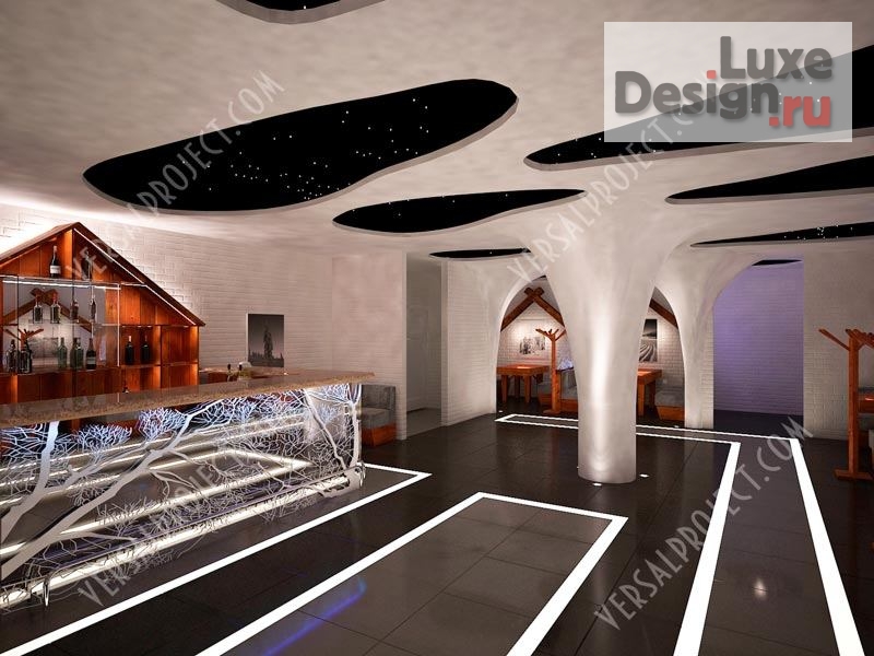 Дизайн интерьера ресторана "Проект ресторана Снег" (фото 4)