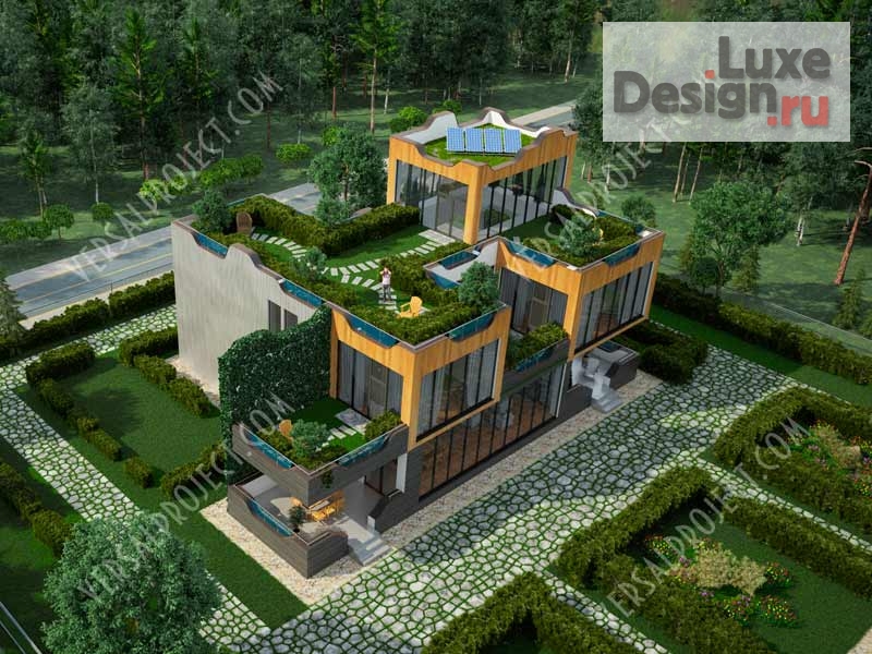 Частная архитектура "Проект коттеджа" (фото 5)