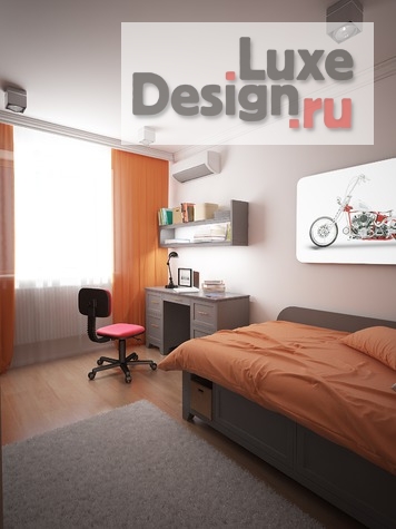 Дизайн интерьера коттеджа "Детская" (фото 1)