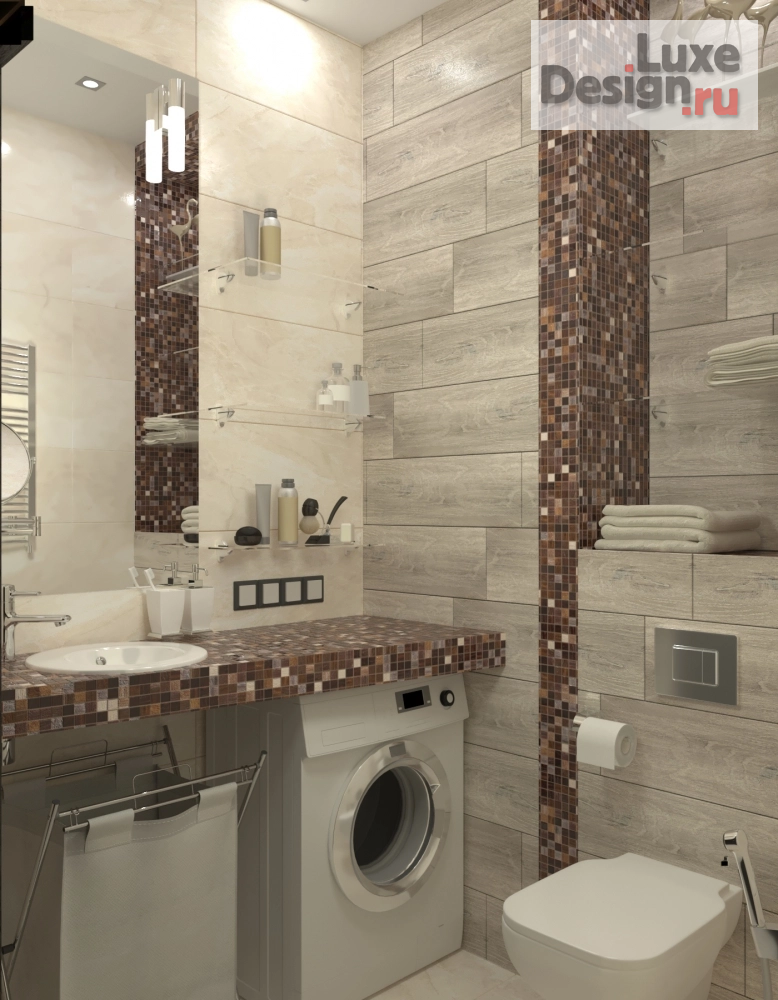 Дизайн интерьера ванной "Ванная и санузел" (фото 3)